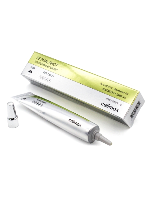 Celimax Подтягивающий бустер-крем с ретиналем The Vita-A Retinal Shot Tightening Booster, 15 мл
