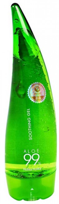 Holika Holika Aloe Soothing Gel Увлажняющий гель для лица и тела с 99% органическим Алоэ Вера, 250 мл
