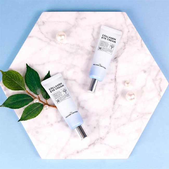 Village 11 Factory Collagen Eye Cream Увлажняющий крем для области вокруг глаз с коллагеном, 25 мл
