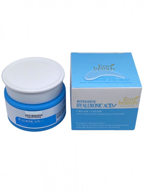 Eco Branch Интенсивный увлажняющий крем с гиалуроновой кислотой Intensive Hyaluronic Acid Cream, 100 мл Eco Branch Интенсивный увлажняющий крем с гиалуроновой кислотой Intensive Hyaluronic Acid Cream, 100 мл