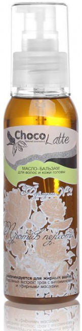 ChocoLatte Масло-бальзам для волос Формула №2 для питания жирных волос, против перхоти, 100 мл ChocoLatte Масло-бальзам для волос Формула №2 для питания жирных волос, против перхоти, 100 мл