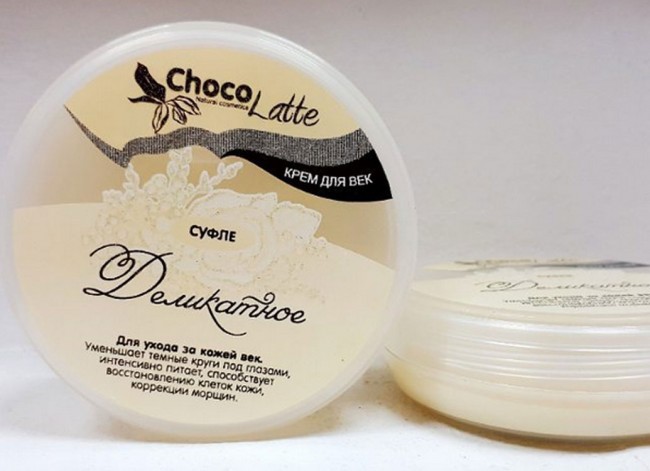 ChocoLatte Суфле Деликатное крем для Век против отеков, темных кругов и морщин, 30 мл ChocoLatte Суфле Деликатное крем для Век против отеков, темных кругов и морщин, 30 мл