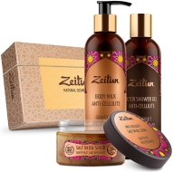Zeitun Подарочный набор "Подтянутое тело" детокс + антицеллюлит, 885 мл Zeitun Подарочный набор "Подтянутое тело" детокс + антицеллюлит, 885 мл