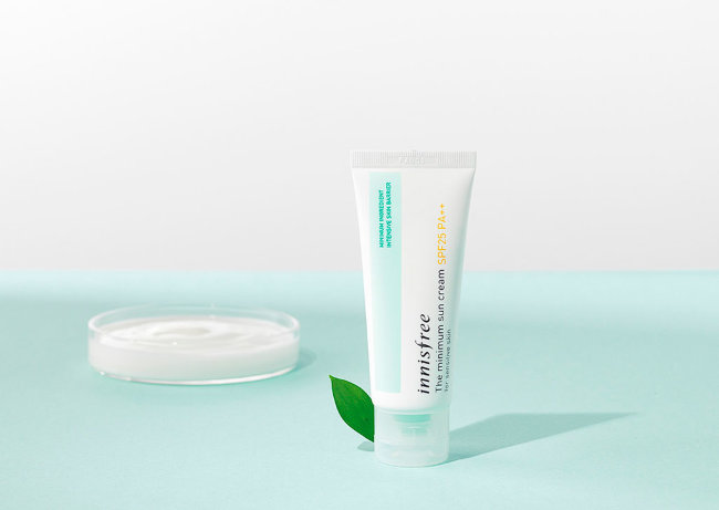 Innisfree The Minimum Sun Cream SPF25/PA++ Гипоаллергенный солнцезащитный крем, 40 мл