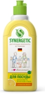 Synergetic Биоразлагаемое концентрированное средство для мытья посуды Лимон, 500 мл Synergetic Биоразлагаемое концентрированное средство для мытья посуды Лимон, 500 мл
