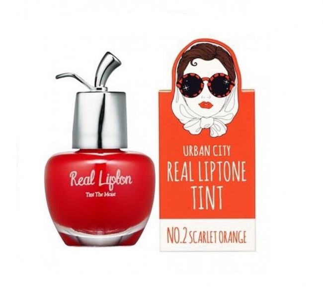 Baviphat Тинт для губ 02 Urban City Real Liptone Tint 2.SCARLET ORANGE, 7 г