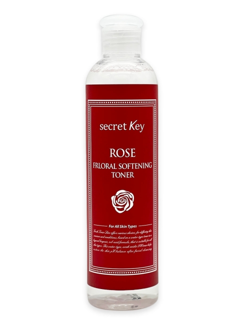 Secret Key Тоник для лица с экстрактом розы Rose Floral Softening Toner, 248 мл Secret Key Тоник для лица с экстрактом розы Rose Floral Softening Toner, 248 мл