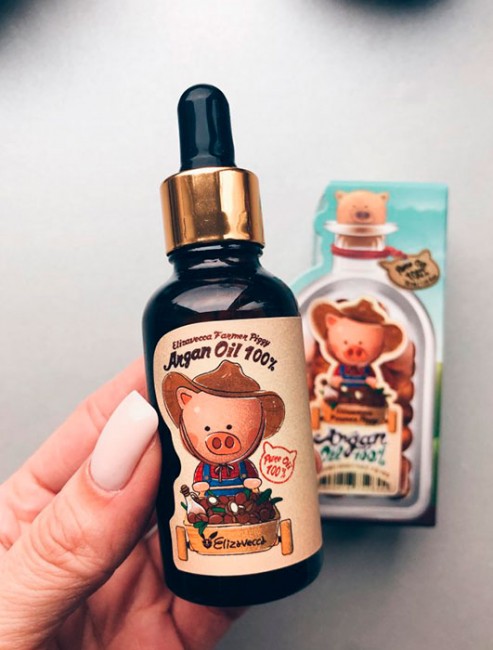 Elizavecca Farmer Piggy Argan Oil 100% Сыворотка для лица с аргановым маслом, 30 мл Elizavecca Farmer Piggy Argan Oil 100% Сыворотка для лица с аргановым маслом, 30 мл