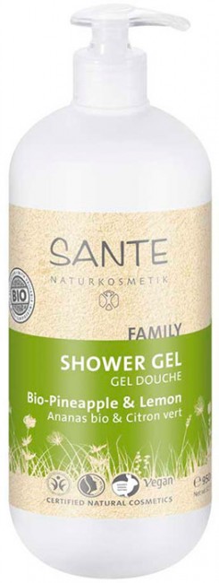 Sante Naturkosmetik Гель для душа Био-ананас и лимон, 500 мл