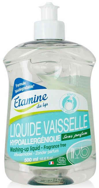 Etamine Du Lys Средство детское для мытья посуды, гипоаллергенное, без запаха, 500 мл