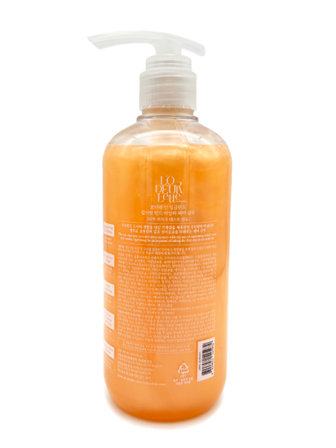 L'odeurlette Парфюмированный шампунь для волос c ароматом шафрана, имбиря и ванили Colorfit Burnt Vanilla Hair Shampoo, 500 мл