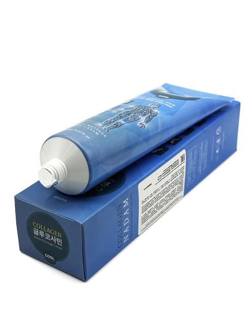 Nadam Крем для спортивного массажа расслабляющий с глюкозамином и коллагеном Cream Cool Sports Massage Collagen Glucosamine, 150 мл