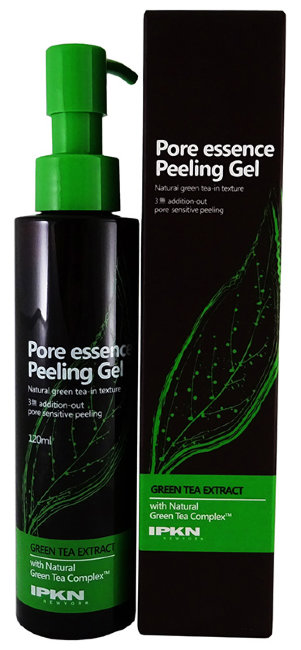 IPKN NEWYORK Pore Essence Peeling Gel Гель-пиллинг с экстрактом зеленого чая, 125 мл IPKN NEWYORK Pore Essence Peeling Gel Гель-пиллинг с экстрактом зеленого чая, 125 мл