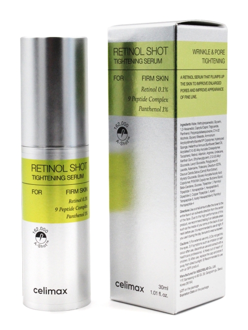 Celimax Подтягивающая сыворотка с ретинолом и микроиглами The Vita-A Retinol Shot Tightening Serum, 30 мл