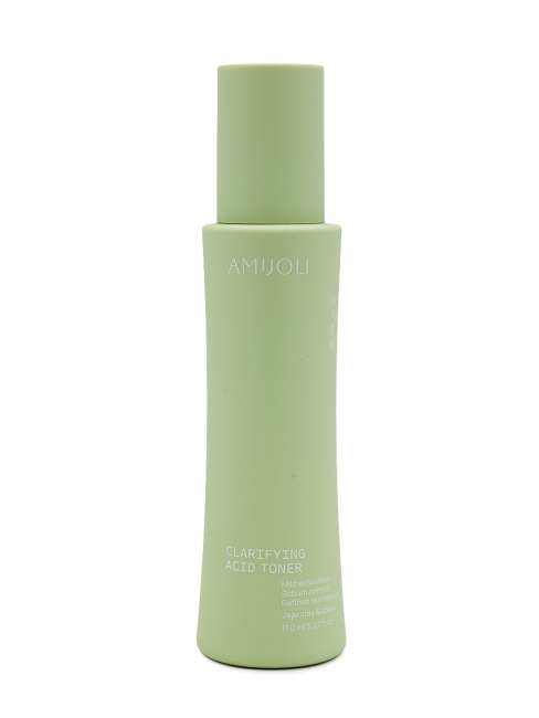 AMIJOLI Очищающий тонер с кислотами, глиной и экстрактом лотоса Clarifying Аcid Toner JeJu Сlay & Lotus, 150 мл