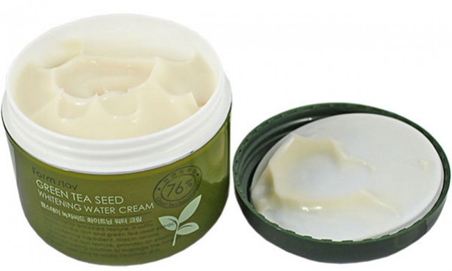 FarmStay Green Tea Seed Whitening Water Cream Увлажняющий осветляющий крем с семенами зеленого чая, 100 г FarmStay Green Tea Seed Whitening Water Cream Увлажняющий осветляющий крем с семенами зеленого чая, 100 г
