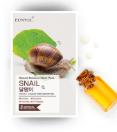 EUNYUL Natural Moisture Mask Pack Snail Тканевая маска для лица с муцином улитки, 25 мл EUNYUL Natural Moisture Mask Pack Snail Тканевая маска для лица с муцином улитки, 25 мл