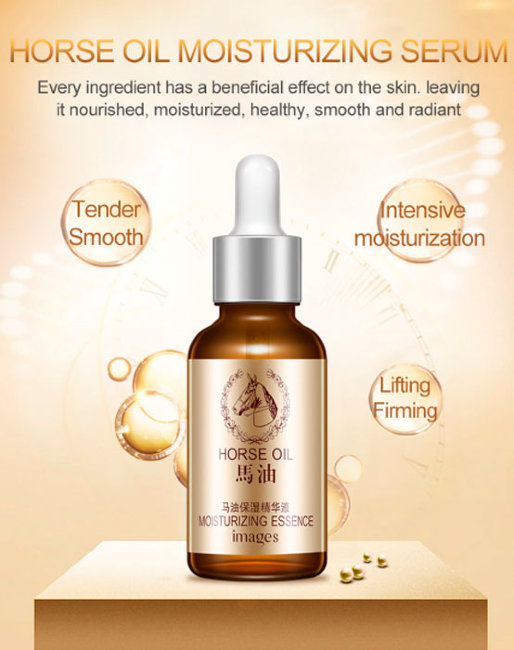 Images Horse Oil Essence Эссенция для лица с экстрактом Лошадиного жира, 15 мл
