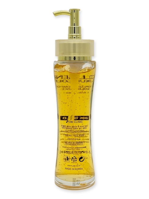 3W Clinic Эссенция для лица с Золотом и коллагеном Collagen & Luxury Gold Revitalizing Comfort Gold Essence, 150 мл