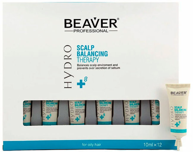 Beaver Professional Scalp Balancing Therapy Сыворотка для восстановления рH-баланса кожи головы, 12 шт * 10 мл Beaver Professional Scalp Balancing Therapy Сыворотка для восстановления рH-баланса кожи головы, 12 шт * 10 мл