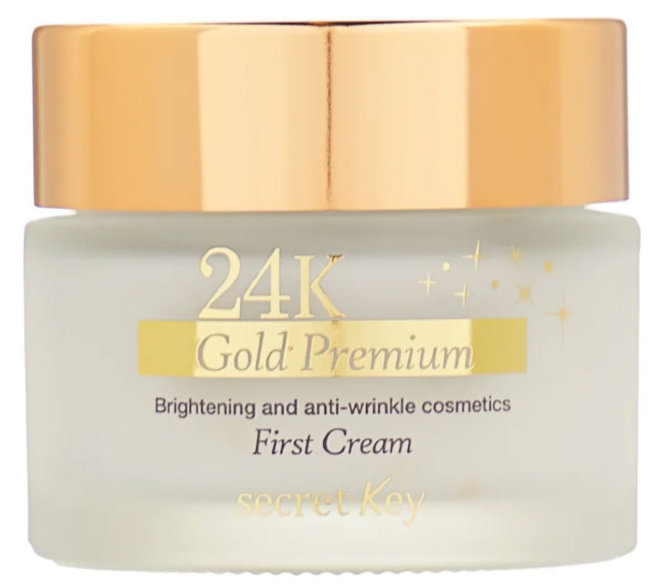 Secret Key 24K Gold Premium First Cream Омолаживающий крем с коллоидным золотом, 50 мл Secret Key 24K Gold Premium First Cream Омолаживающий крем с коллоидным золотом, 50 мл