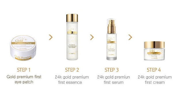 Secret Key 24K Gold Premium First Cream Омолаживающий крем с коллоидным золотом, 50 мл Secret Key 24K Gold Premium First Cream Омолаживающий крем с коллоидным золотом, 50 мл