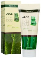 FarmStay Aloe Pure Cleansing Foam Пенка для умывания с экстрактом алоэ, 180 мл