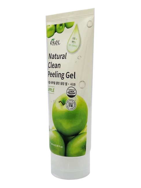 Ekel Пилинг-скатка с экстрактом зеленого яблока Natural Clean Peeling Gel Apple, 180 мл Ekel Пилинг-скатка с экстрактом зеленого яблока Natural Clean Peeling Gel Apple, 180 мл