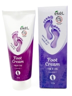 Ekel Крем для ног успокаивающий с экстрактом лаванды Foot Cream Lavender, 100 г