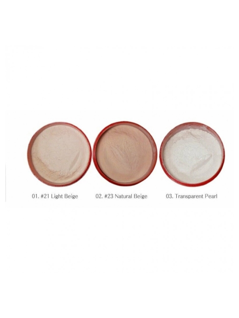 3W Clinic Пудра рассыпчатая Natural Make-up Powder Professional тон 21 Light Beige, 30 г