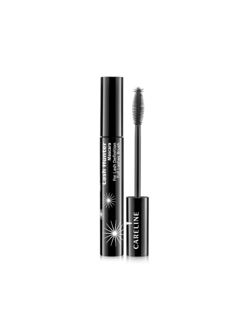 Careline Тушь для ресниц удлиняющая объемная черная Lash Hunter Mascara, 10 мл