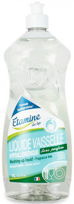 Etamine Du Lys Средство детское для мытья посуды, гипоаллергенное, без запаха, 1 л Etamine Du Lys Средство детское для мытья посуды, гипоаллергенное, без запаха, 1 л