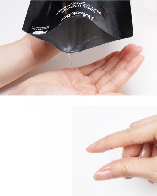 JMsolution Маска для упругости кожи с протеинами шелка Water Luminous Silky Cocoon Mask Black, 35 г JMsolution Маска для упругости кожи с протеинами шелка Water Luminous Silky Cocoon Mask Black, 35 г