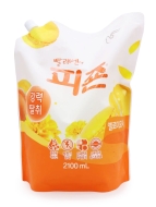 Pigeon Концентрированный кондиционер для белья с ароматом желтой мимозы Yellow Mimosa Softener, 2100 мл Pigeon Концентрированный кондиционер для белья с ароматом желтой мимозы Yellow Mimosa Softener, 2100 мл