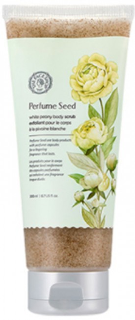 THE FACE SHOP Perfume Seed White Peony Body Scrub Парфюмированный скраб для тела с ароматом белого пиона, 200 мл