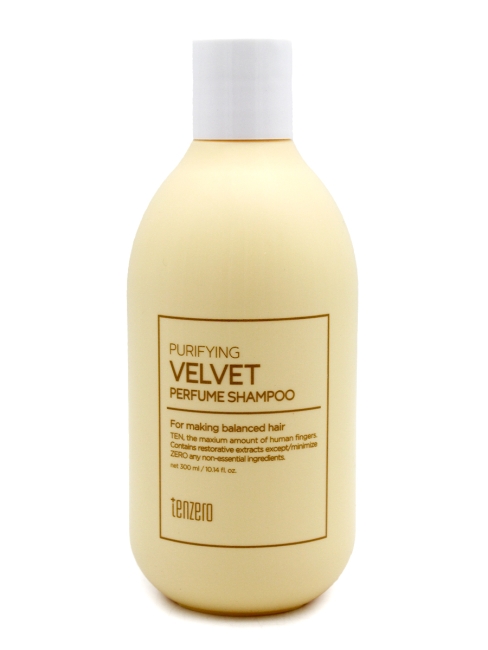 Tenzero Парфюмированный шампунь с ароматом свежести Purifying Velvet Perfume Shampoo, 300 мл