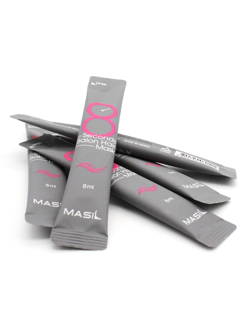 MASIL Набор масок для волос 8Seconds Salon Hair Mask Stick Pouch 5 шт*8 мл MASIL Набор масок для волос 8Seconds Salon Hair Mask Stick Pouch 5 шт*8 мл
