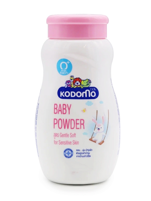 LION Присыпка детская c экстрактом козьего молока против раздражения Kodomo Baby Powder Gentle Soft Oat Milk, 50 г