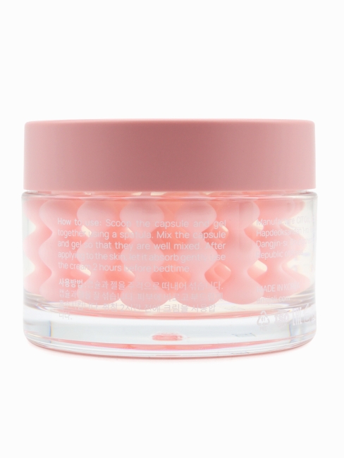 AMIJOLI Капсульный ночной крем для лица с магнолией и церамидами Dual Phase Soothing Night Сream Calming Magnolia, 50 мл