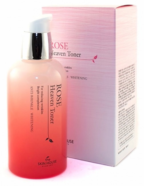 The Skin House Rose Heaven Toner Тоник для лица с экстрактом розы, 130 мл