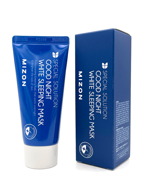 MIZON Эффективная ночная маска для лица с осветляющим эффектом Good Night White Sleeping Mask, 50 мл MIZON Эффективная ночная маска для лица с осветляющим эффектом Good Night White Sleeping Mask, 50 мл