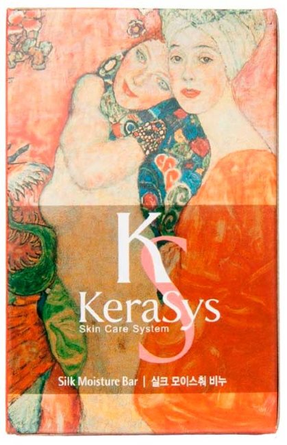 KeraSys Skin Care System Silk Moisture Bar Мыло косметическое Силк Моистур, 100 г