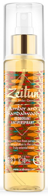 Zeitun Дезодорант-антиперспирант Сандал и Амбра, 150 мл Zeitun Дезодорант-антиперспирант Сандал и Амбра, 150 мл