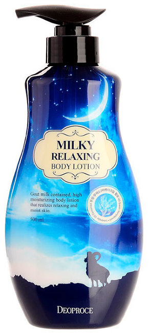 Deoproce Milky Relaxing Body Lotion Лосьон для тела с козьим молоком и лавандой, 500 мл Deoproce Milky Relaxing Body Lotion Лосьон для тела с козьим молоком и лавандой, 500 мл