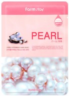 FarmStay Visible Difference Mask Sheet Pearl Осветляющая маска для лица с экстрактом жемчуга, 23 мл
