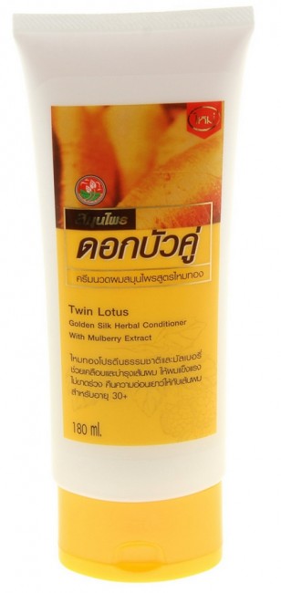 Twin Lotus Herbal Golden Silk Conditioner Кондиционер для волос Золотой шёлк, 180 мл Twin Lotus Herbal Golden Silk Conditioner Кондиционер для волос Золотой шёлк, 180 мл
