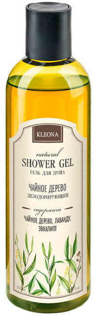 Kleona Гель для душа Чайное дерево, 250 мл