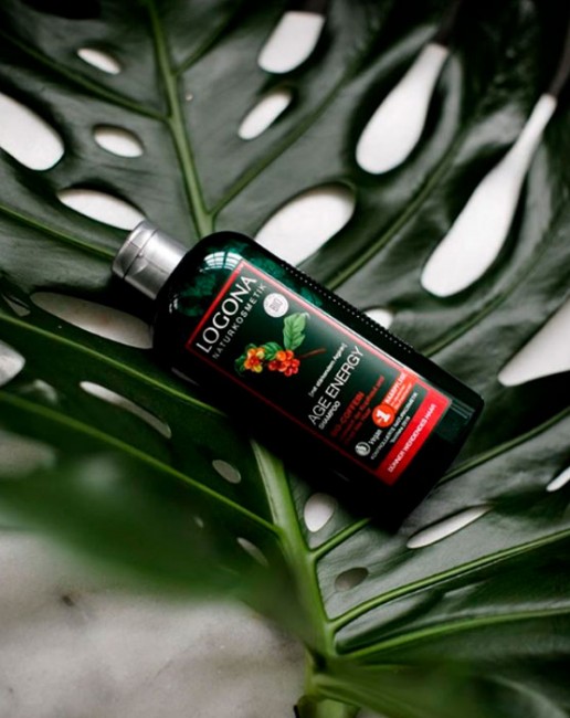 Logona Шампунь для укрепления волос с био-кофеином, 250 мл