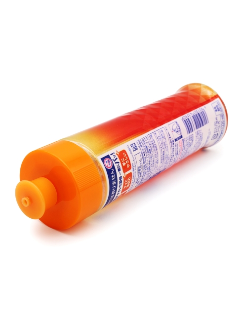 KAO Средство для мытья посуды с ароматом апельсина, быстрое смывание CuCute Orange, 220 мл