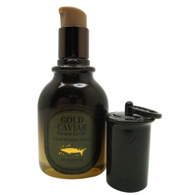 SKINFOOD Gold Caviar Serum In Oil Cыворотка-масло для сухой кожи с экстрактом икры, 45 мл SKINFOOD Gold Caviar Serum In Oil Cыворотка-масло для сухой кожи с экстрактом икры, 45 мл